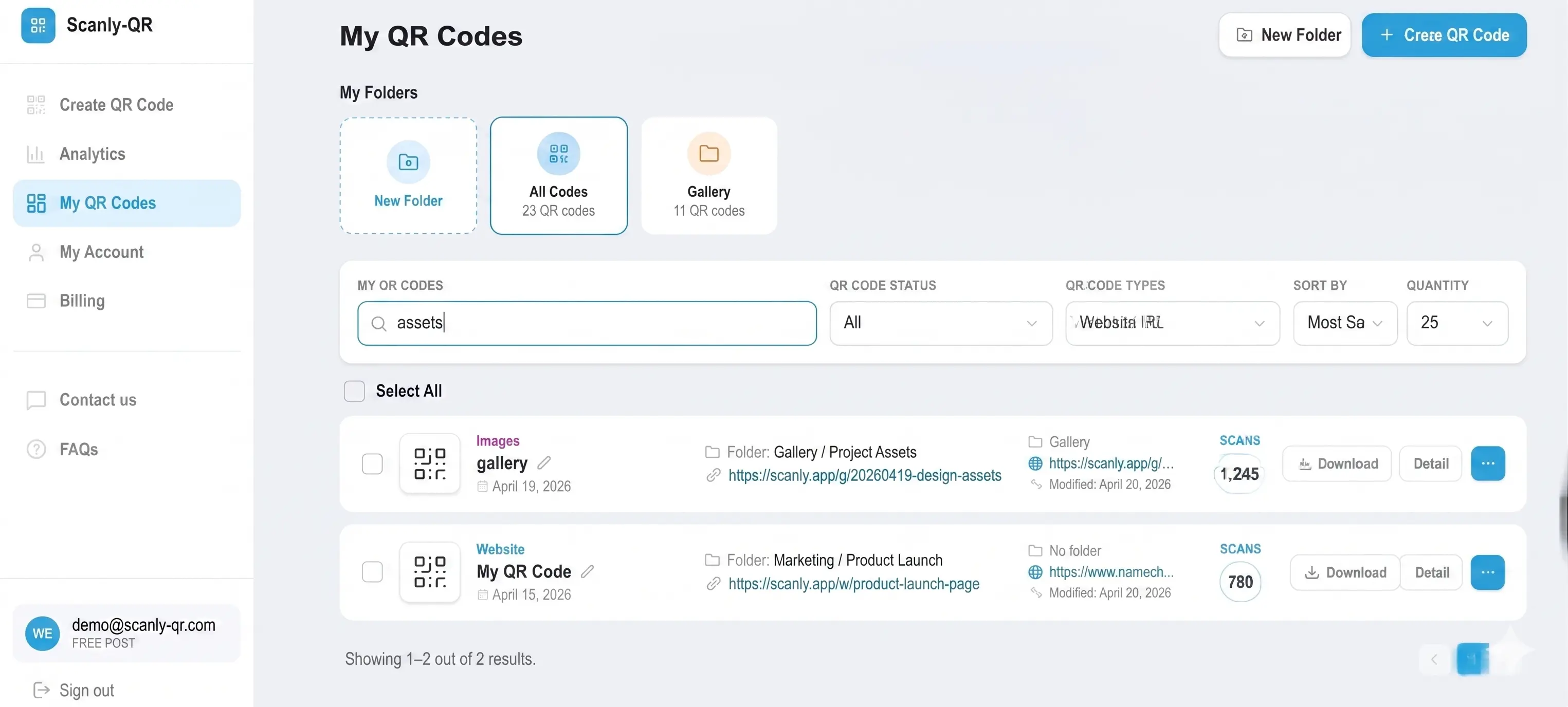 One Powerful QR Command Center